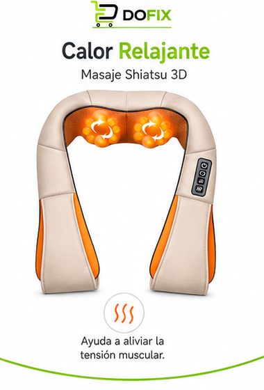Masajeador Cervical Ergonómico DOFIX