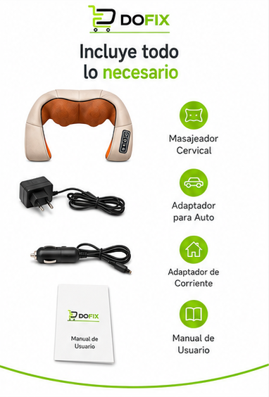 Masajeador Cervical Ergonómico DOFIX