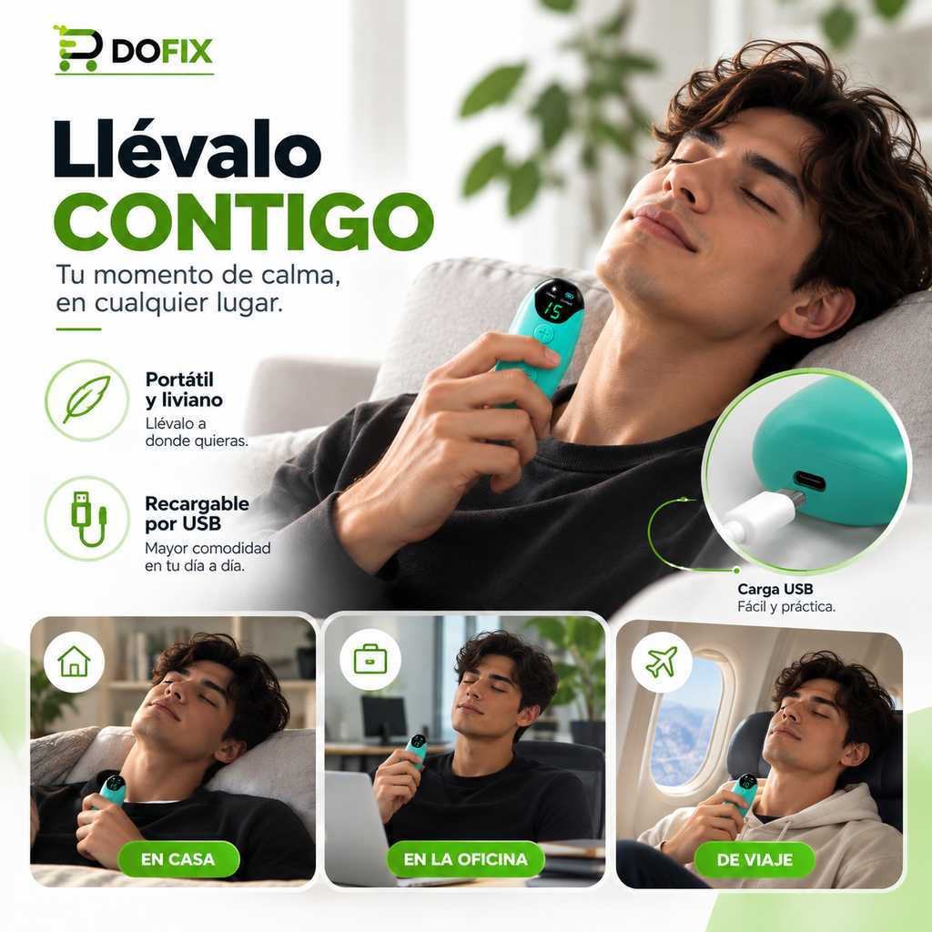 Neurocontrol portátil y recargable por USB